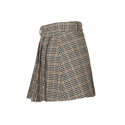 2wayチェックプリーツスカート - MEPU