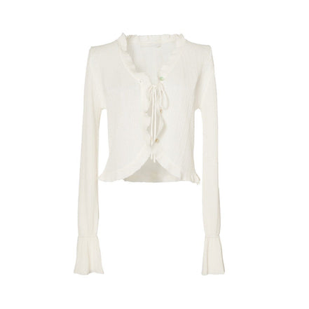 フリルカーディガン - MEPU