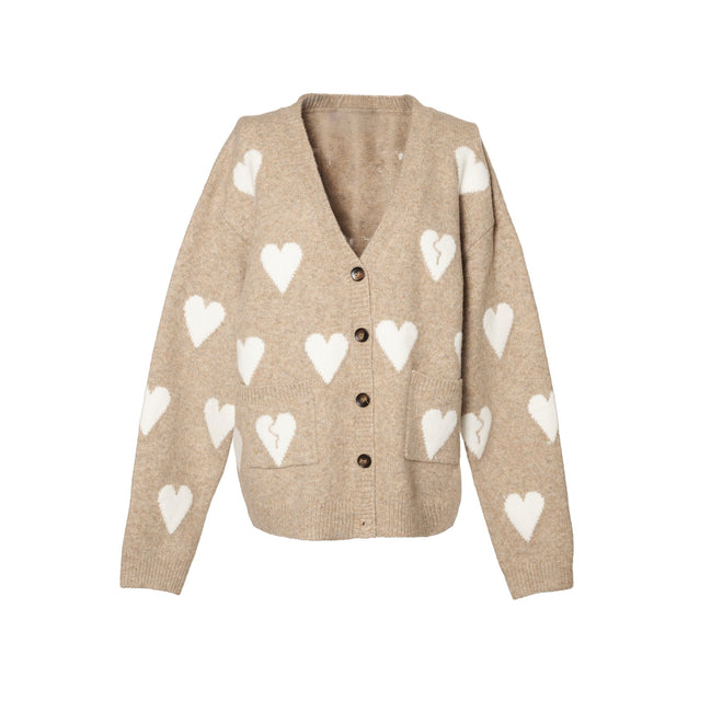 ハートニットカーディガン - MEPU