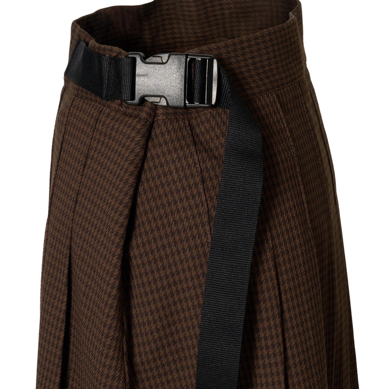 チェックプリーツスカート - MEPU