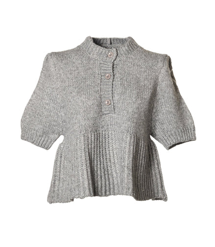 ふんわりペプラムニット - MEPU