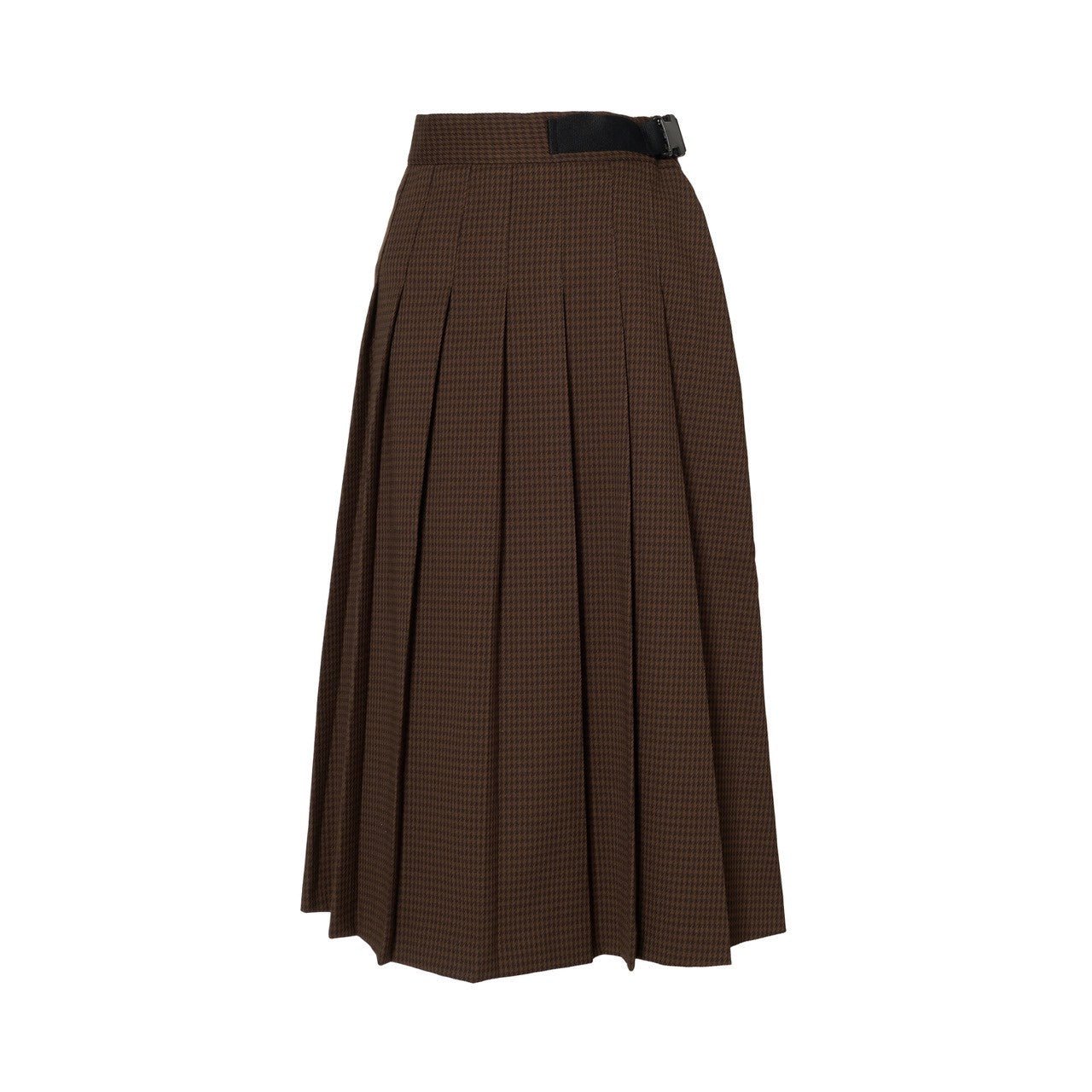 チェックプリーツスカート - MEPU