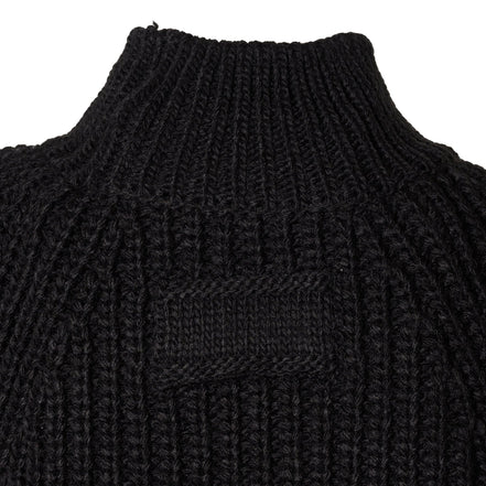 バックタグ半袖ニットトップス - MEPU