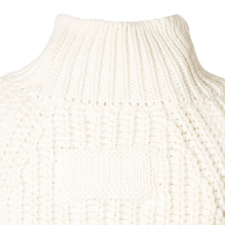 バックタグ半袖ニットトップス - MEPU