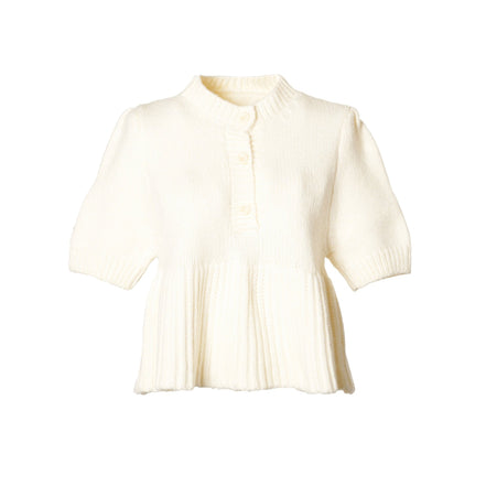 ふんわりペプラムニット - MEPU