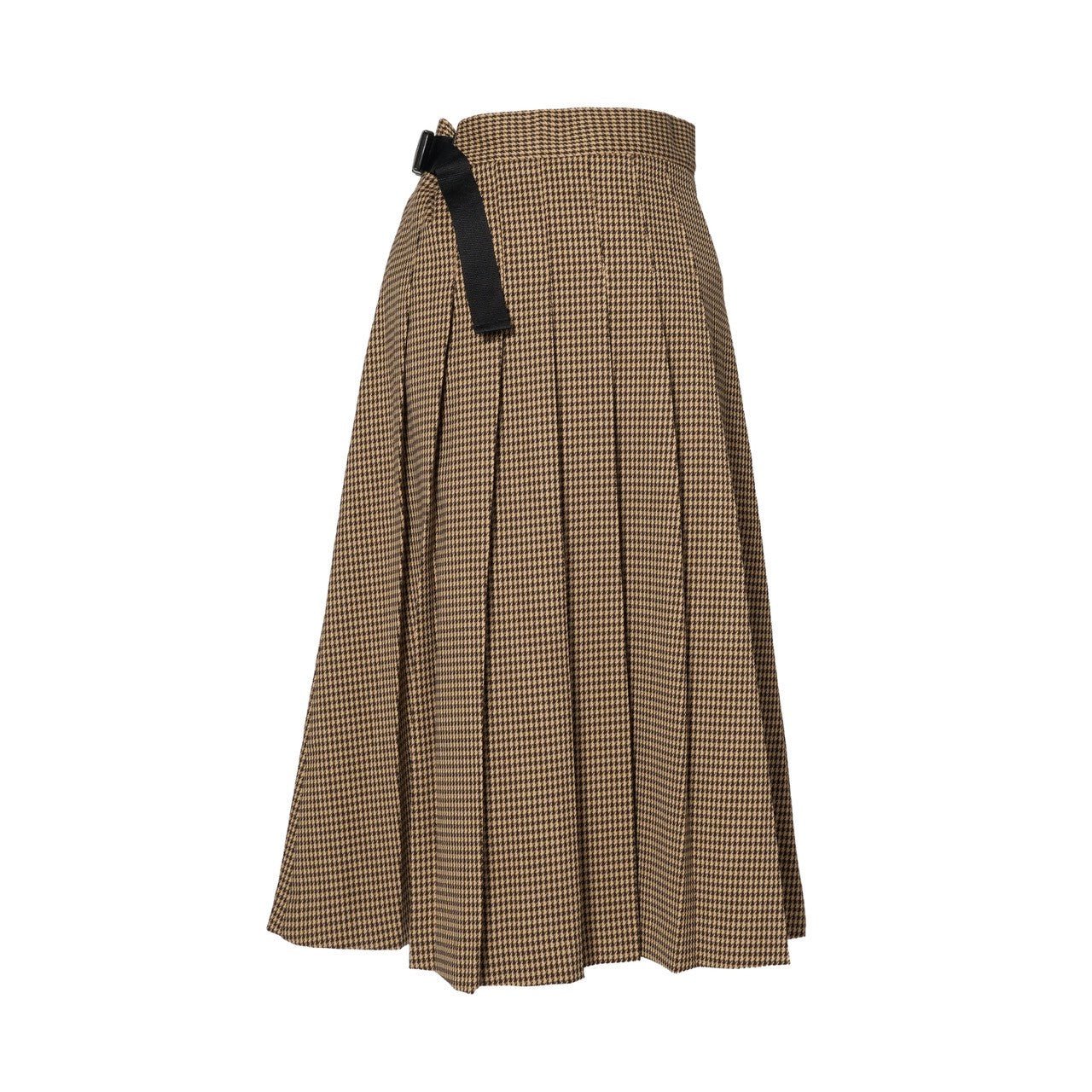 チェックプリーツスカート - MEPU