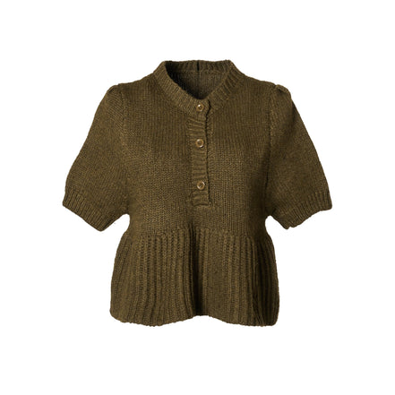 ふんわりペプラムニット - MEPU