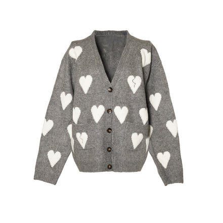 ハートニットカーディガン - MEPU