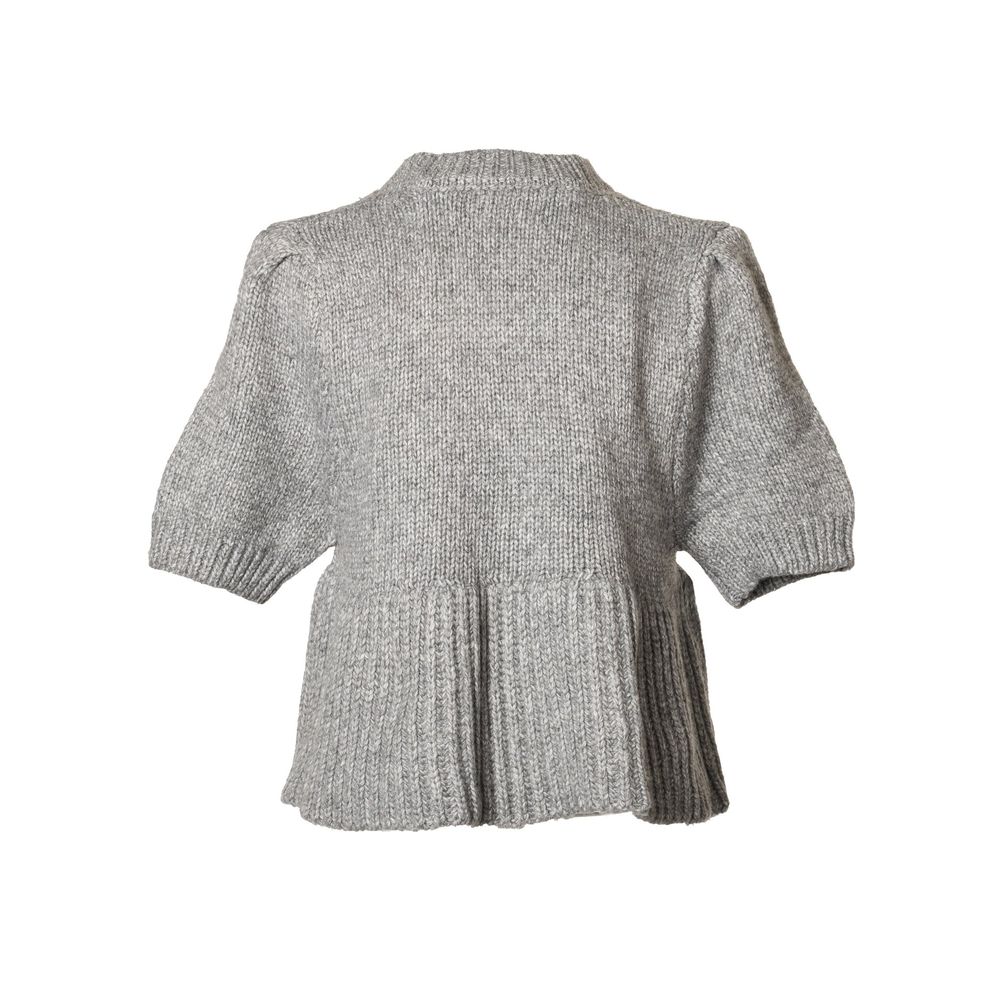 ふんわりペプラムニット - MEPU