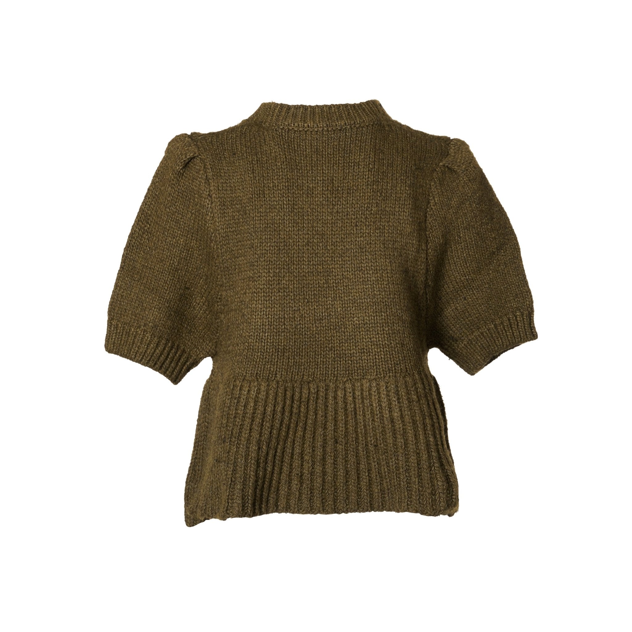 ふんわりペプラムニット - MEPU