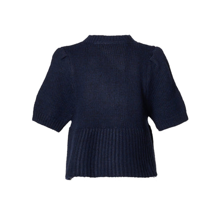 ふんわりペプラムニット - MEPU