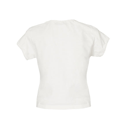 フロントギャザーTシャツ - MEPU