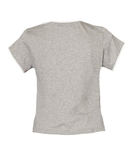 フロントギャザーTシャツ - MEPU